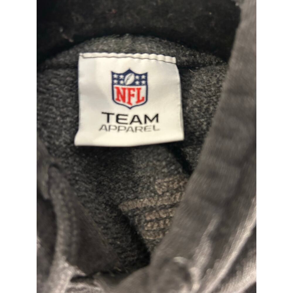 NFL Team Apparel Cincinnati Bengals Hoodie Mens Small Gray Football Sweatshirt